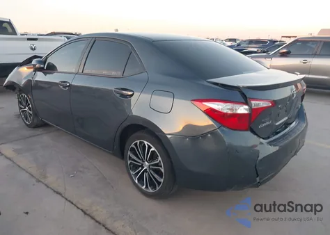 2016 Toyota Corolla S Plus from USA, damaged, VIN 5YFBURHEXGP545625